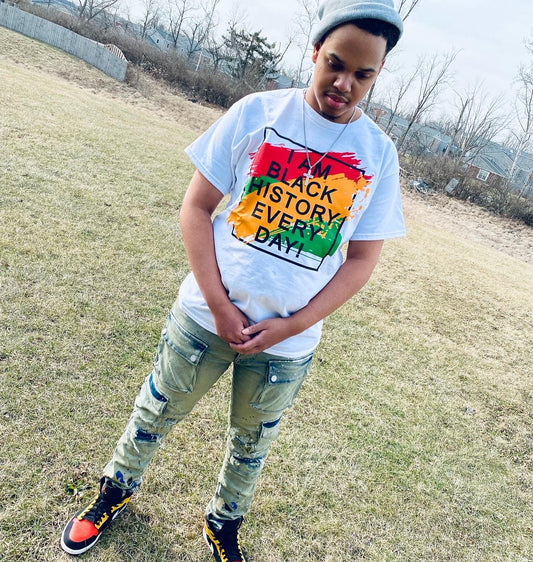 I AM BLACK HISTORY TEE