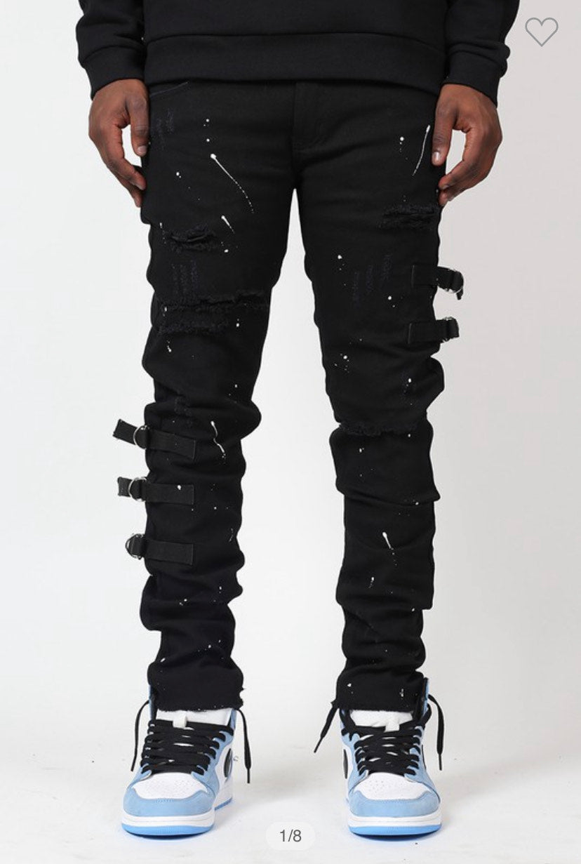 BLK UTILITY PANTS