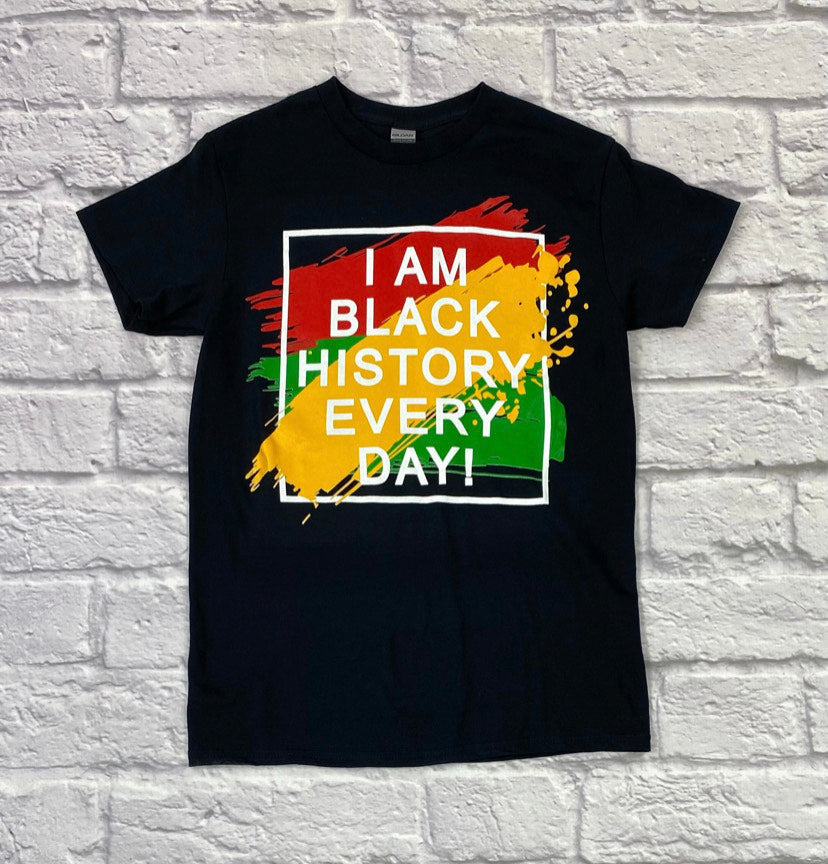 I AM BLACK HISTORY TEE